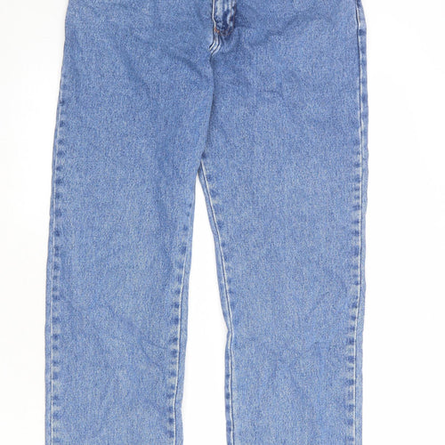 Lee Cooper Mens Blue Cotton Straight Jeans Size 30 in Regular Zip