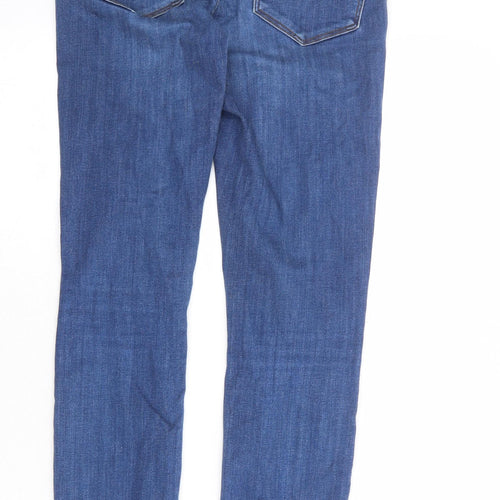 ASOS Mens Blue Cotton Skinny Jeans Size 28 in Regular Zip