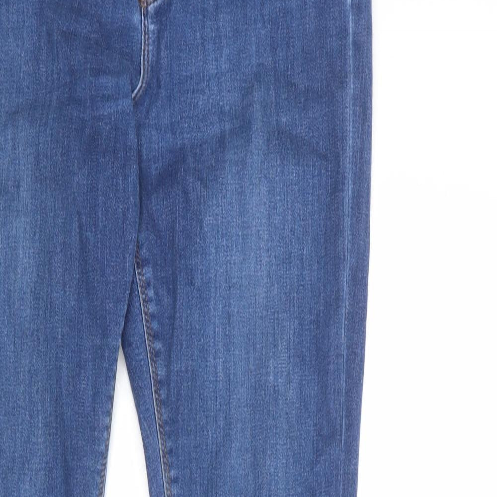 ASOS Mens Blue Cotton Skinny Jeans Size 28 in Regular Zip