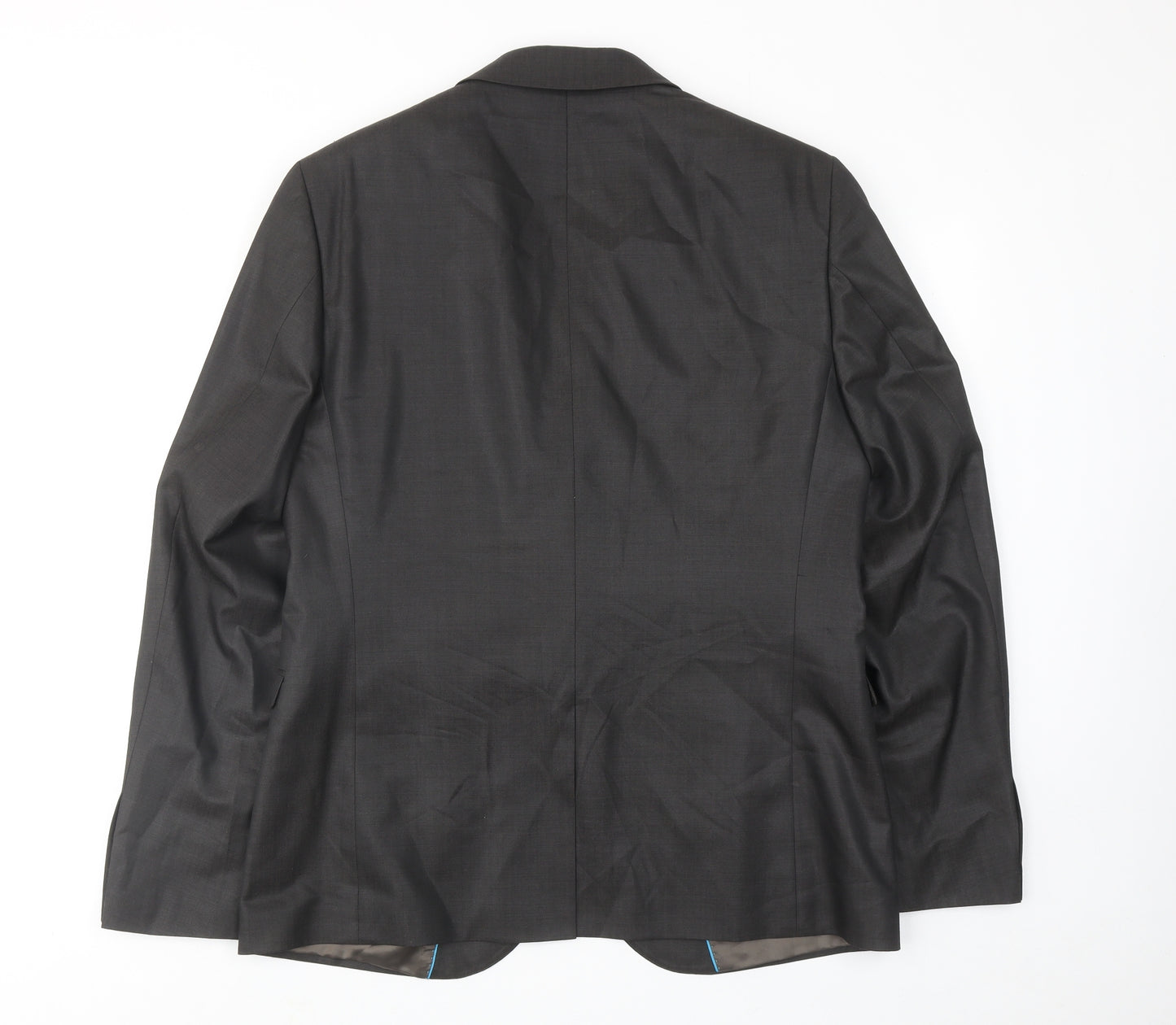 Urban Mens Grey Wool Jacket Suit Jacket Size 42 Regular
