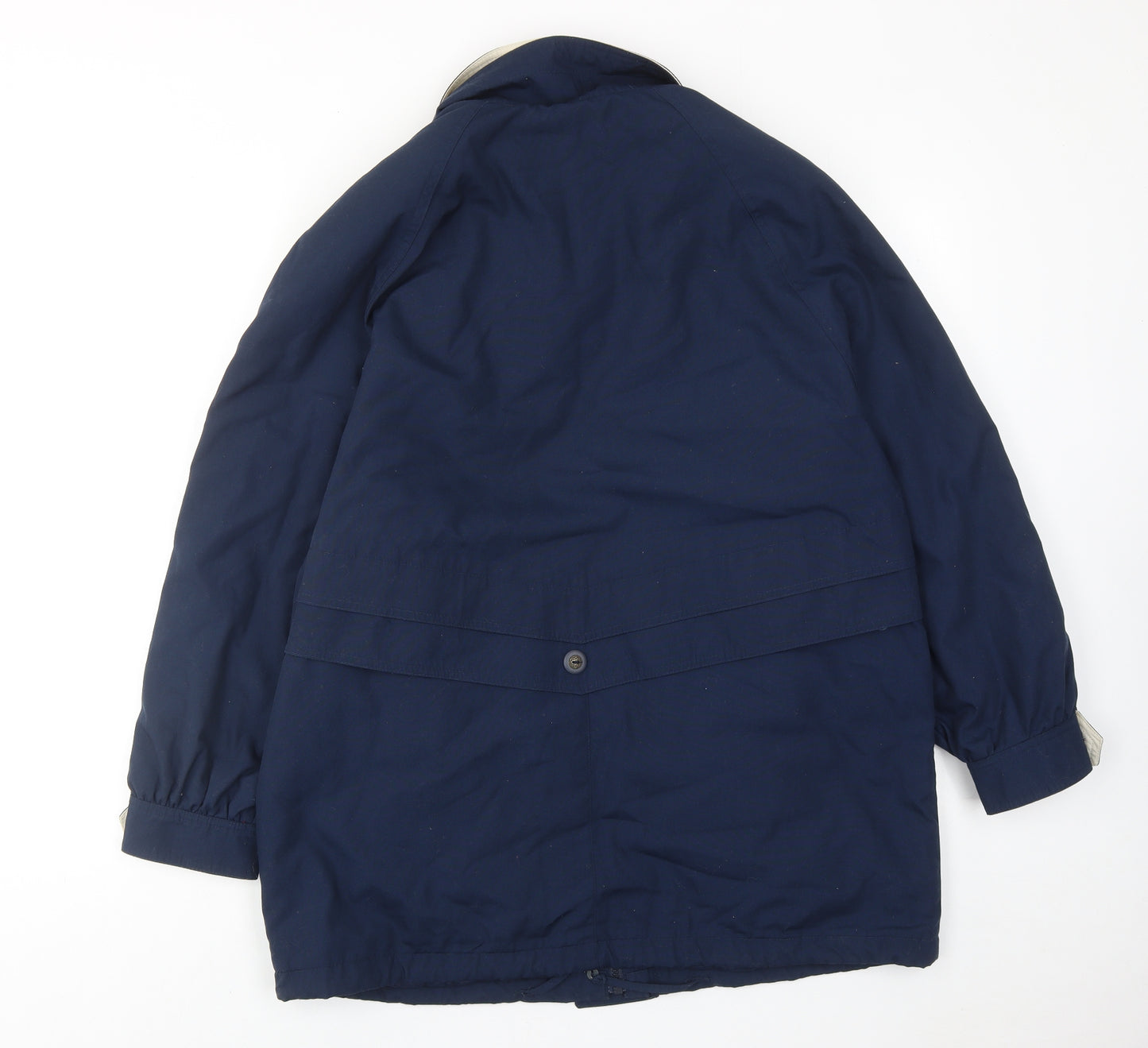 St. Bernard Womens Blue Jacket Size 12 Zip