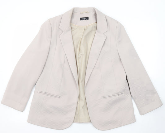 Wallis Womens Pink Jacket Blazer Size 14
