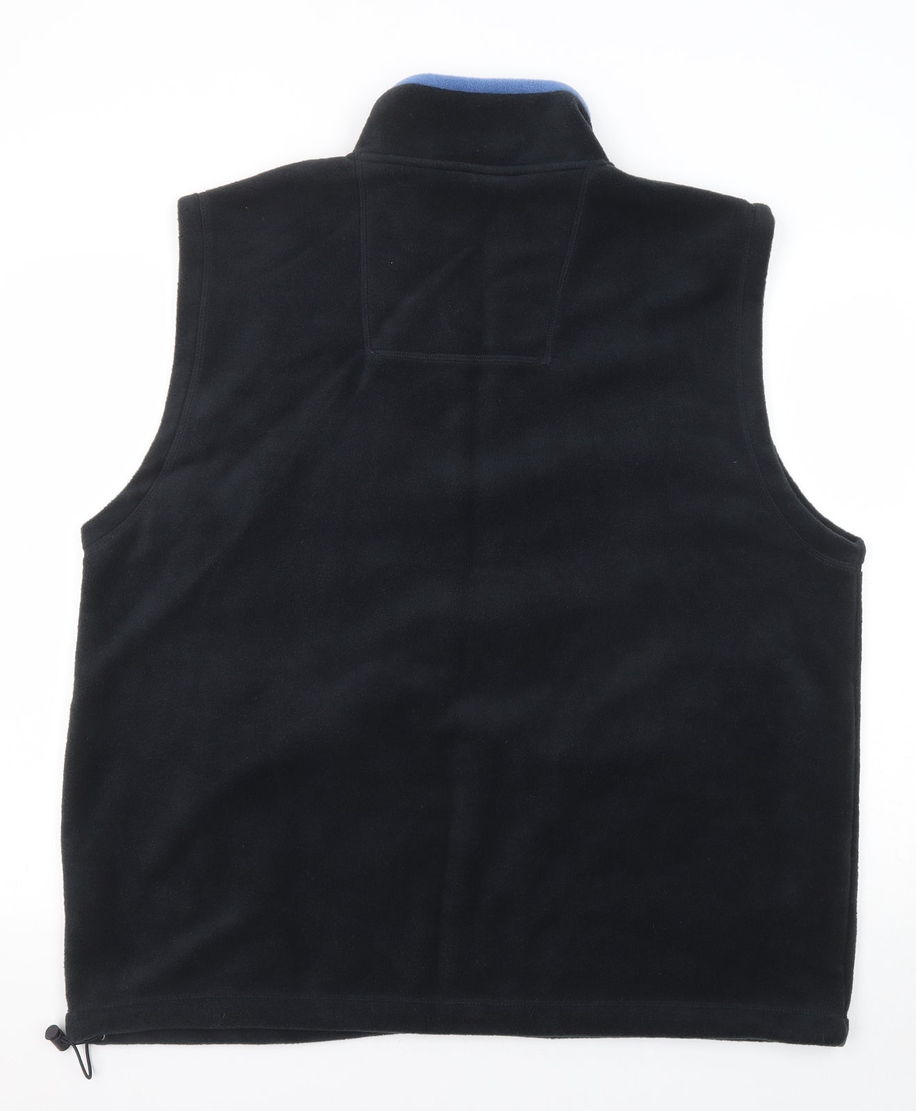 EWM Mens Black Gilet Jacket Size XL Zip