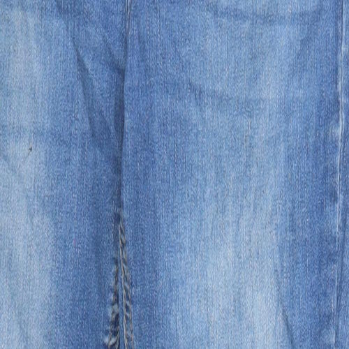 Only Womens Blue Cotton Skinny Jeans Size 32 in Regular Zip