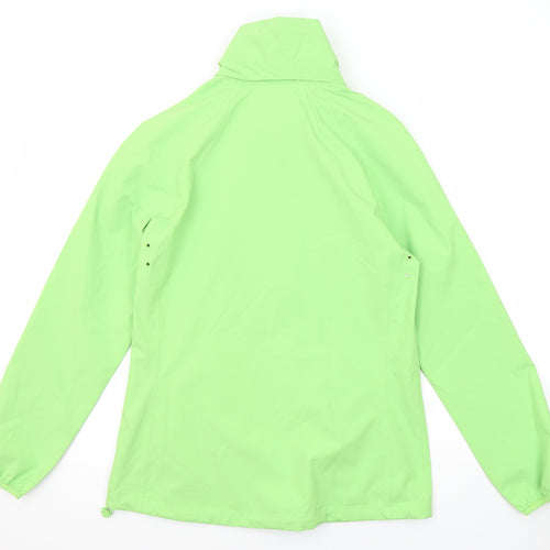 GOODMOVE Womens Green Jacket Size 8 Zip