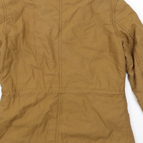H&M Womens Brown Jacket Size 8 Zip