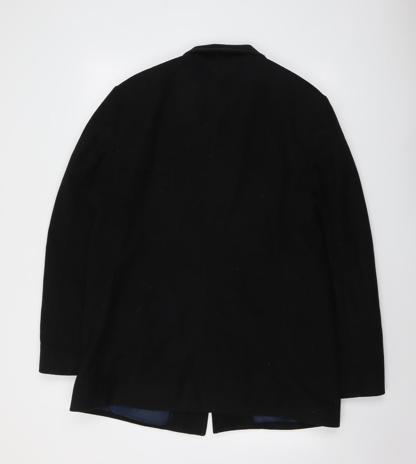 Marks and Spencer Mens Black Jacket Size M Button