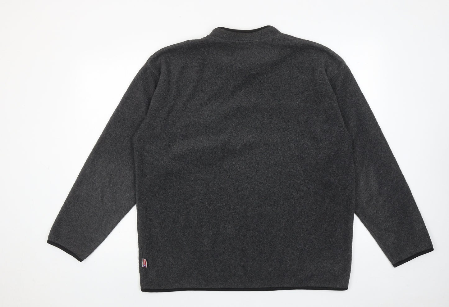Giorgio Mens Grey Polyester Pullover Sweatshirt Size L