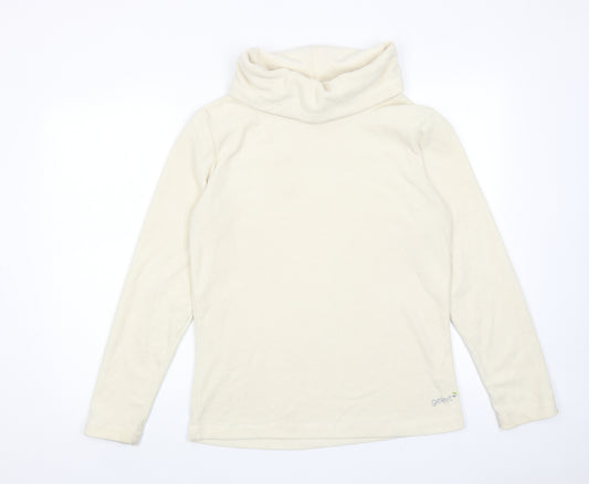 Gelert Womens Ivory Polyester Pullover Sweatshirt Size 14 Pullover