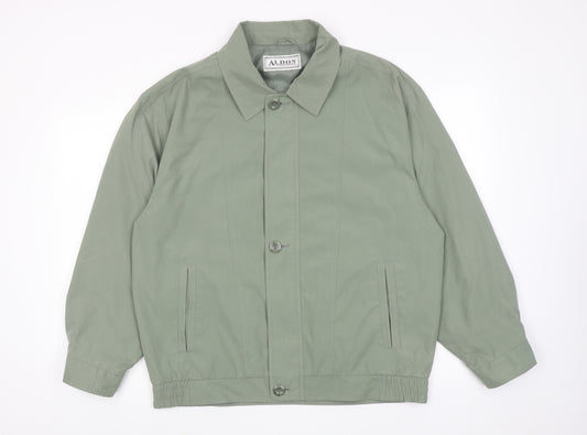Aldon Mens Green Jacket Size S Zip