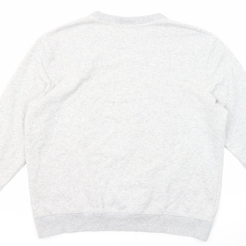 H&M Mens Grey Cotton Pullover Sweatshirt Size XL - Sidewalks Worldwide