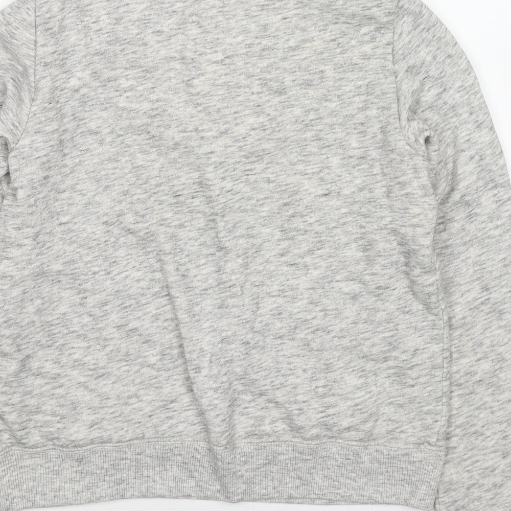 Hollister Womens Grey Cotton Pullover Sweatshirt Size S Pullover