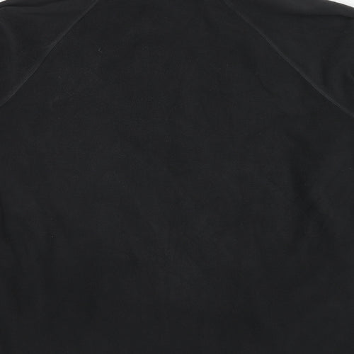 Craghoppers Mens Black Polyester Henley Sweatshirt Size L