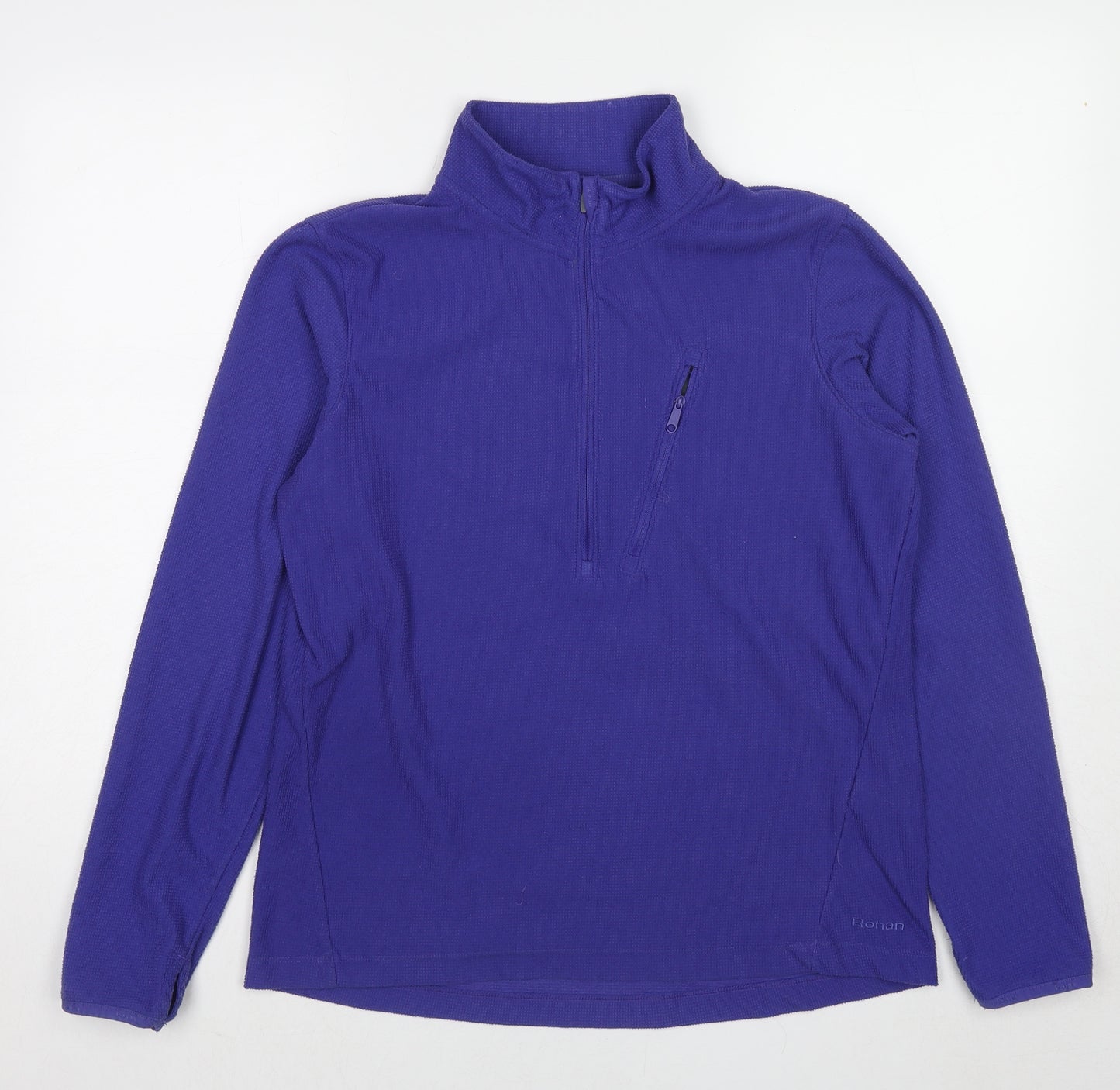 Rohan Womens Purple Polyester Pullover Sweatshirt Size M Pullover