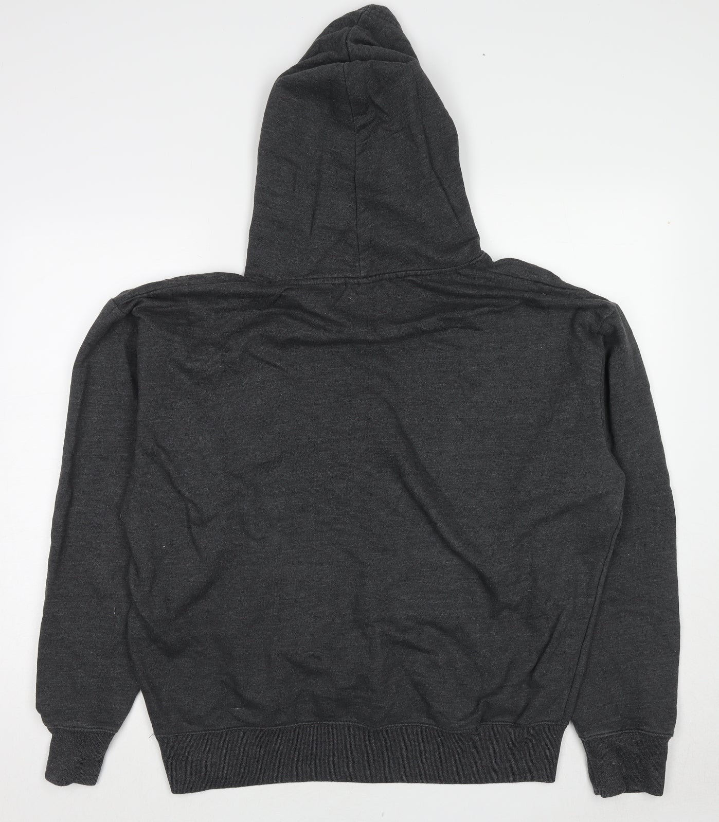 Gone Mens Grey Polyester Pullover Hoodie Size XL