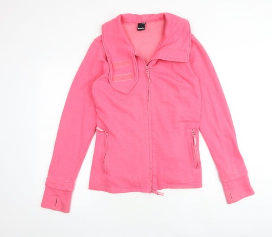 Bench Womens Pink Jacket Size L Zip