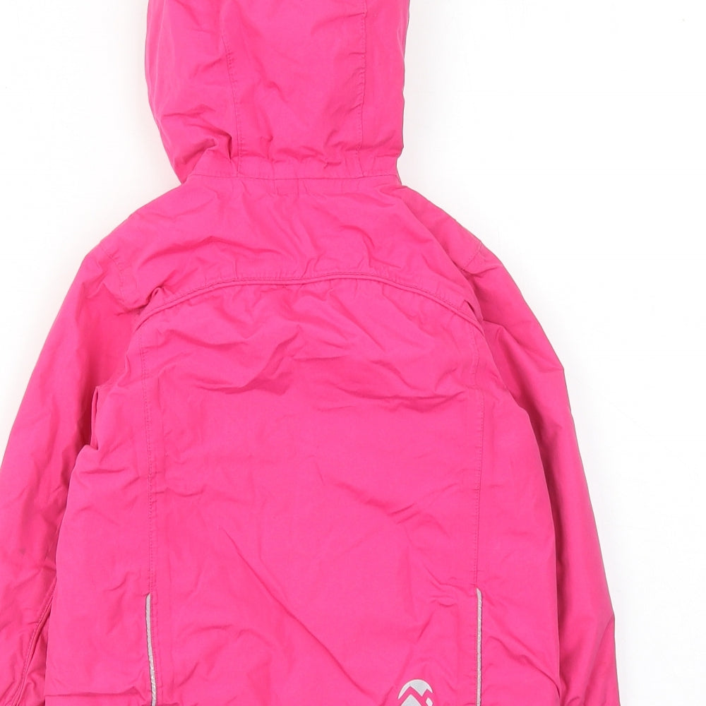Gelert Girls Pink Windbreaker Jacket Size 2-3 Years Zip