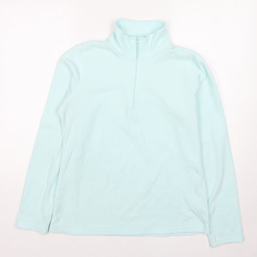 Mountain Warehouse Womens Blue Polyester Pullover Sweatshirt Size M Pullover