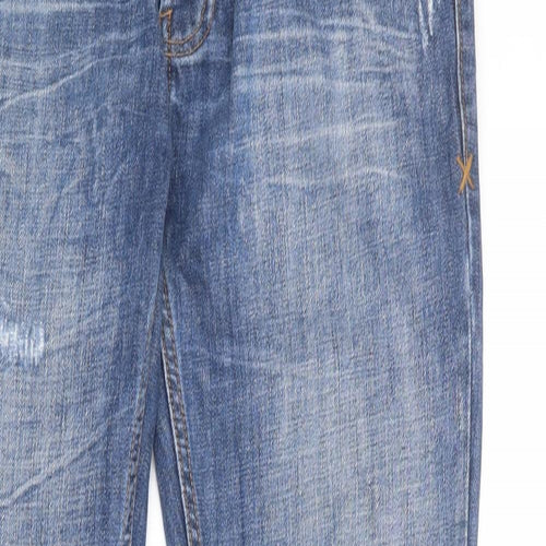 Billabong Mens Blue Cotton Straight Jeans Size 30 in Regular Button