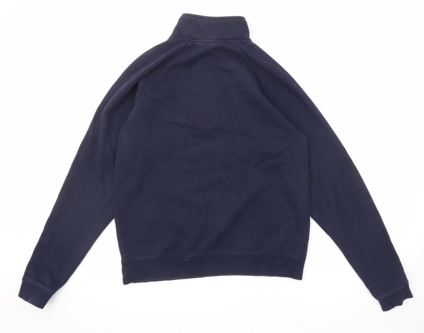 Goose & Gander Mens Blue Cotton Henley Sweatshirt Size M