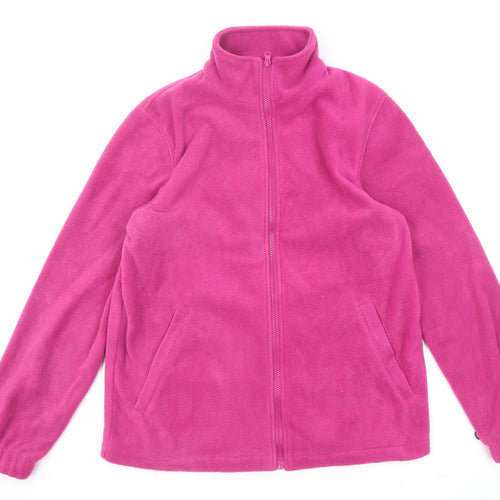 Cotton Traders Womens Pink Jacket Size S Zip