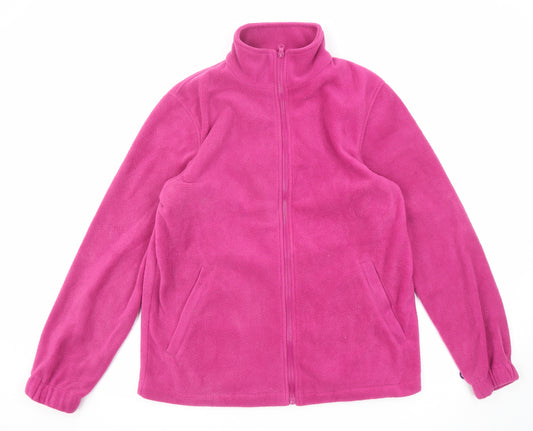 Cotton Traders Womens Pink Jacket Size S Zip