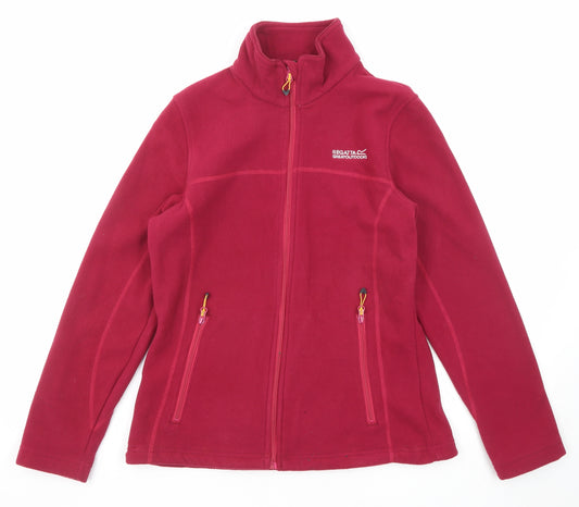Regatta Womens Pink Jacket Size 12 Zip