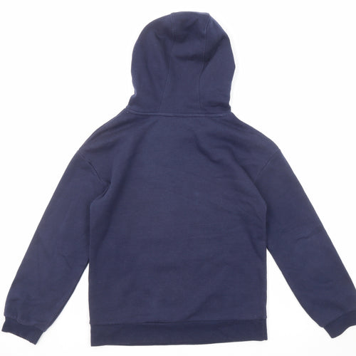 Harry Potter Boys Blue Cotton Pullover Hoodie Size 11-12 Years Pullover