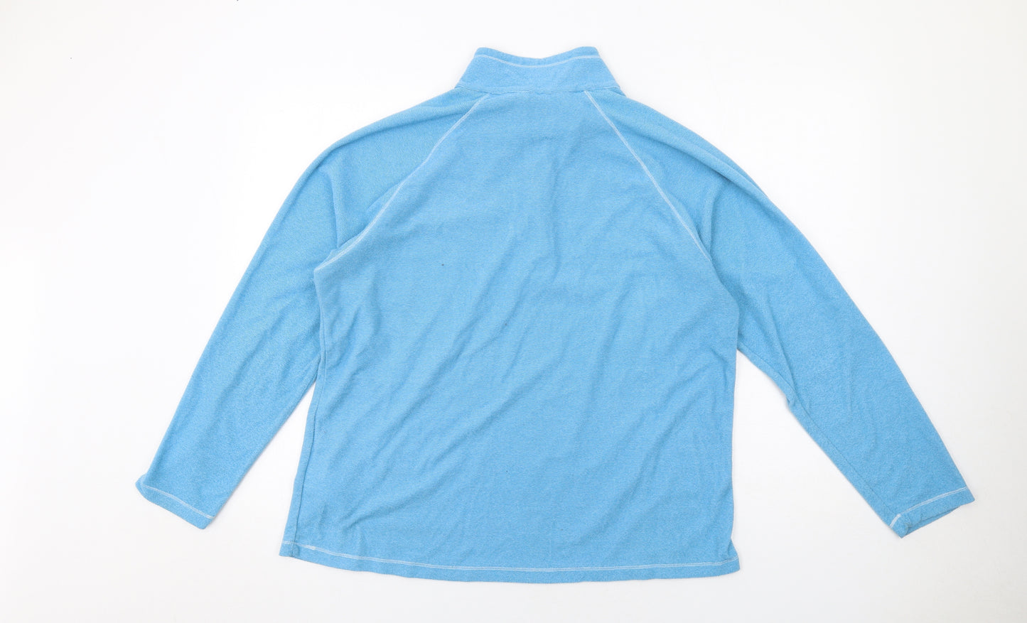 Regatta Womens Blue Polyester Pullover Sweatshirt Size 18 Zip