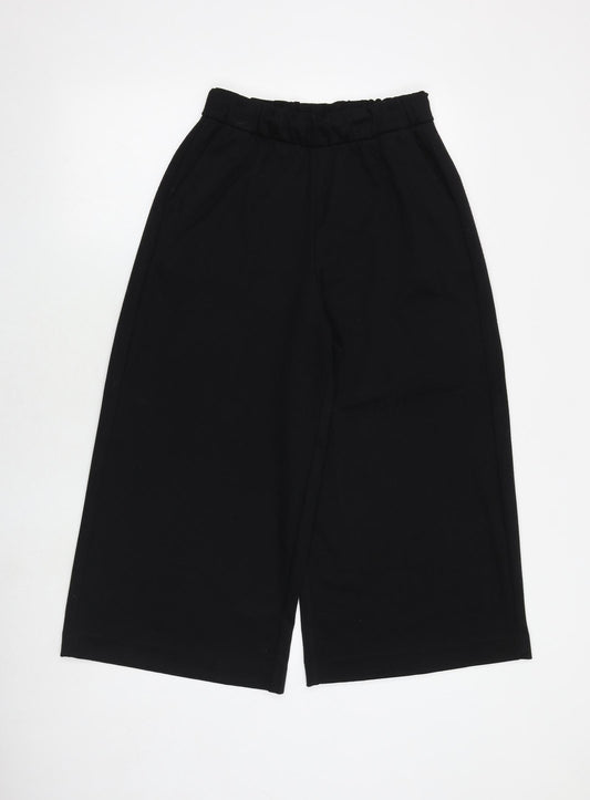 Gap Womens Black Polyester Trousers Size XS Regular