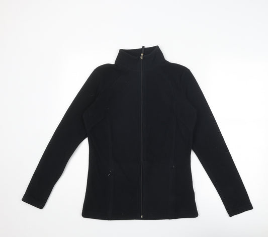 Marks and Spencer Womens Black Jacket Size 8 Zip