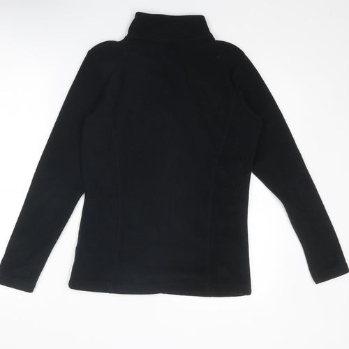Marks and Spencer Womens Black Jacket Size 8 Zip