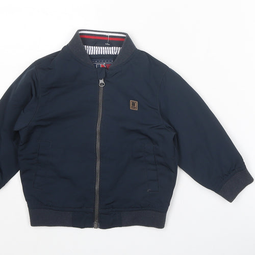 NEXT Boys Blue Jacket Size 12-18 Months Zip