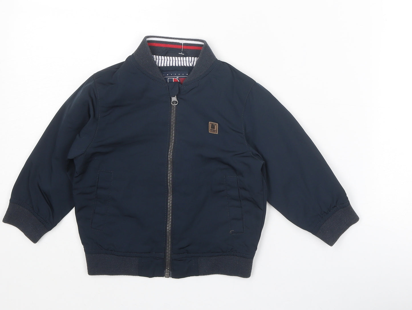 NEXT Boys Blue Jacket Size 12-18 Months Zip