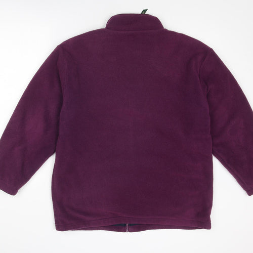 Outdoor Countrywear Womens Purple Jacket Size M Zip