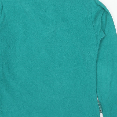 Mountain Essentials Womens Green Polyester Pullover Sweatshirt Size 6 Pullover