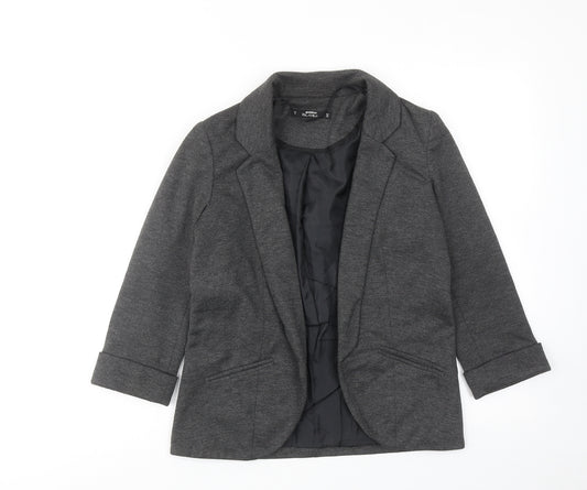 Miss Selfridge Womens Grey Jacket Blazer Size 8