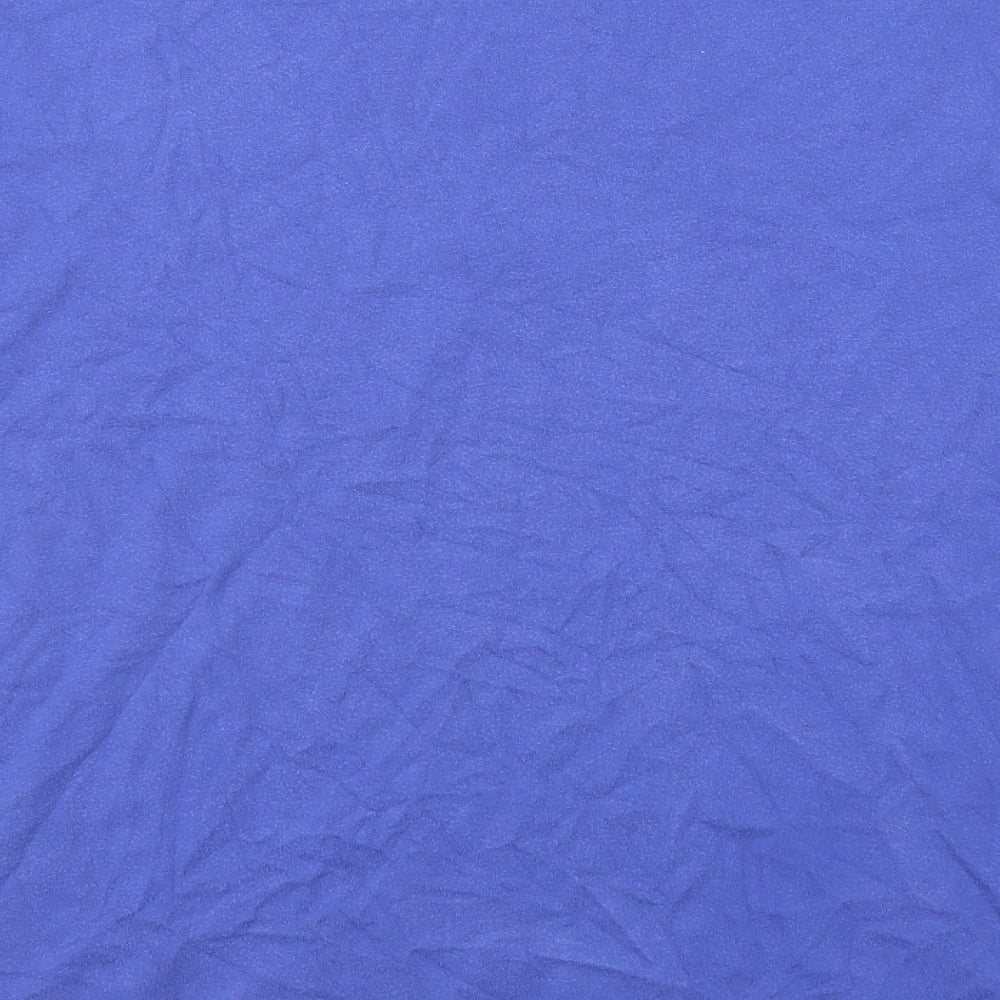 Reebok Mens Blue Cotton T-Shirt Size 2XL Round Neck - Property Of Giants