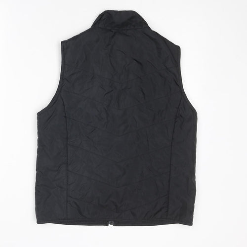 Mackays Womens Black Gilet Jacket Size M Zip