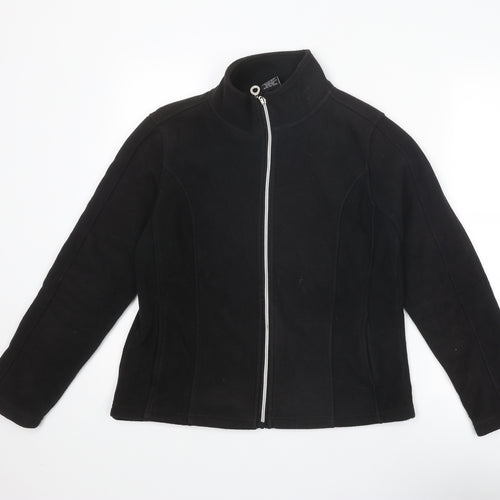 BC Clothing Womens Black Jacket Size M Zip