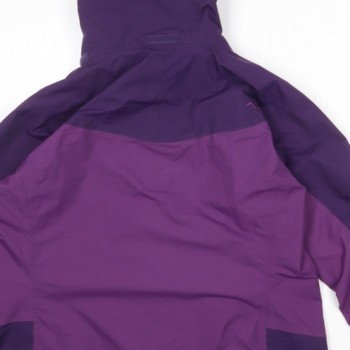 Peter Storm Womens Purple Windbreaker Jacket Size 14 Zip