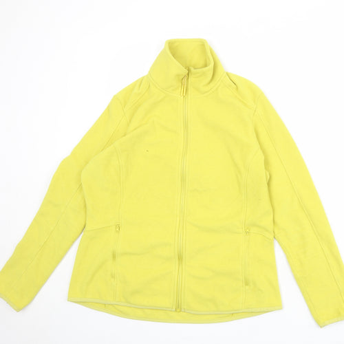 GOODMOVE Womens Yellow Jacket Size 14 Zip