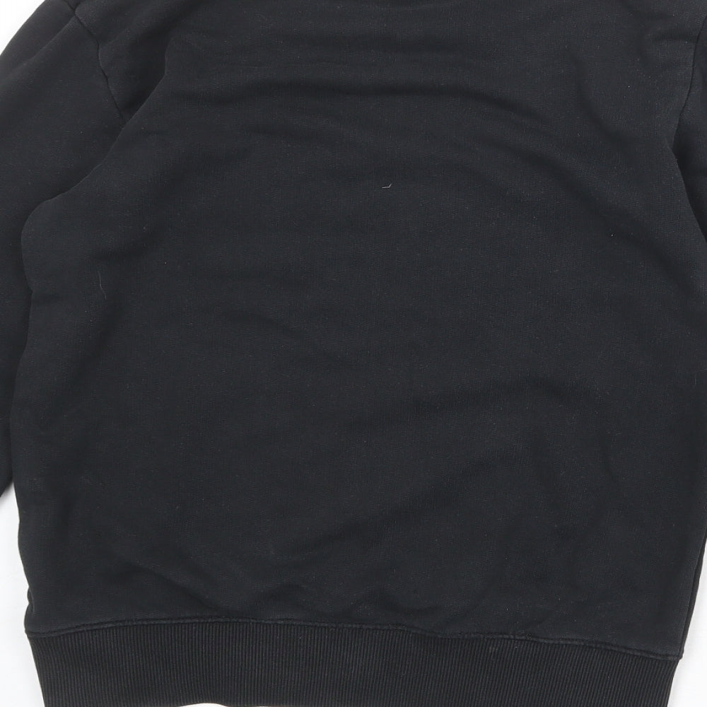 Calvin Klein Mens Black Cotton Pullover Sweatshirt Size S