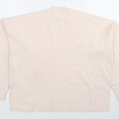 H&M Womens Beige Cotton Pullover Sweatshirt Size M Pullover