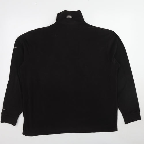 Trespass Mens Black Polyester Pullover Sweatshirt Size XL