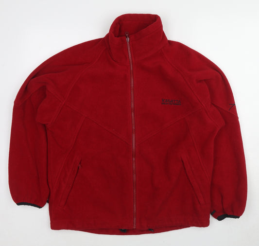 Regatta Womens Red Jacket Size 12 Zip