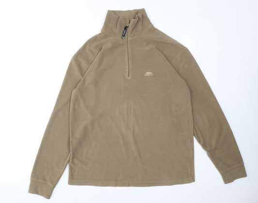 Trespass Mens Brown Polyester Pullover Sweatshirt Size S