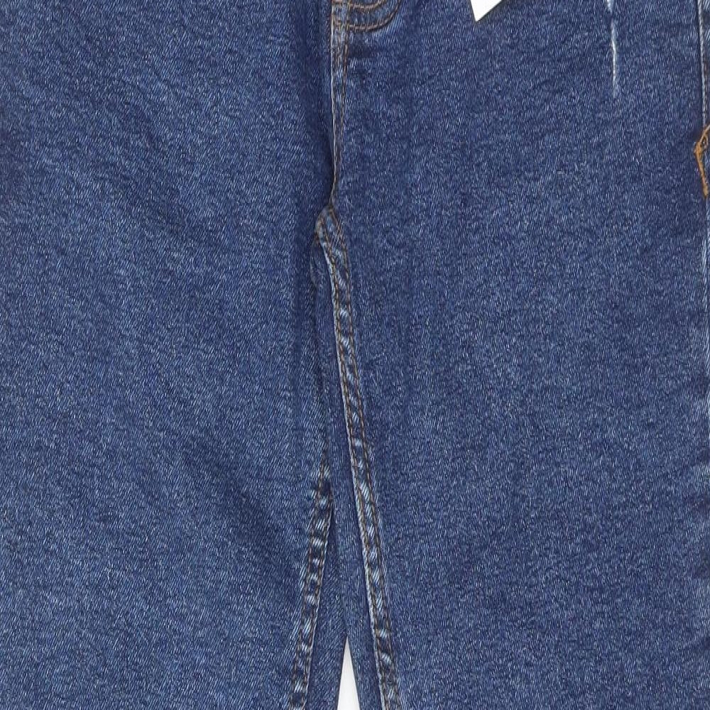 Denim & Co. Mens Blue Cotton Skinny Jeans Size 30 in Regular Button