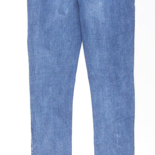 Denim & Co. Mens Blue Cotton Skinny Jeans Size 30 in L34 in Regular Zip