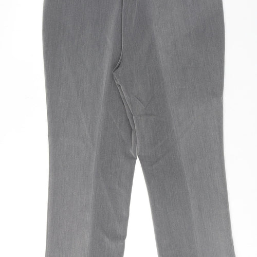 Bonmarché Womens Grey Polyester Trousers Size 14 Regular